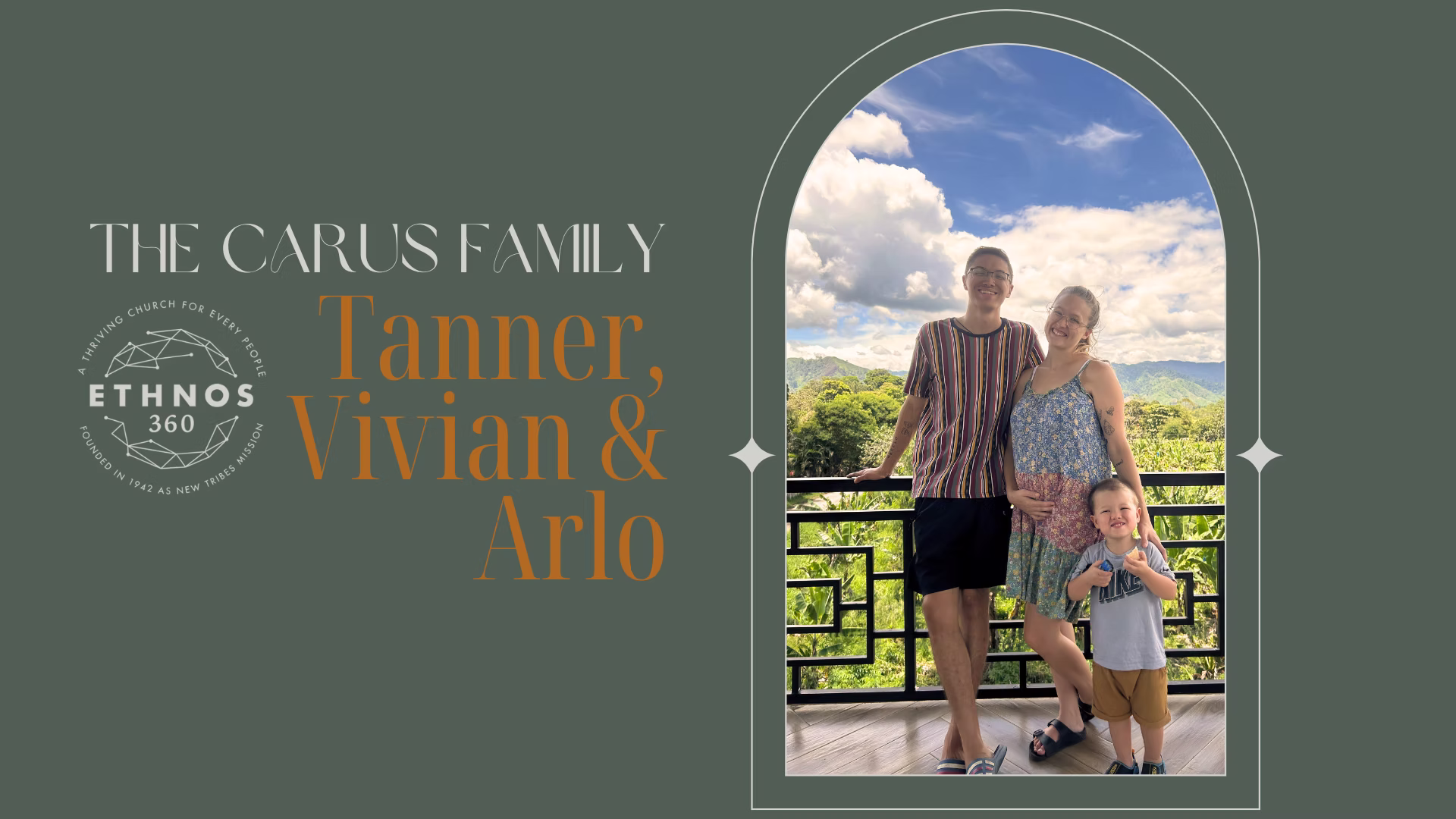 The Carus Family — Tanner, Vivian & Arlo — Ethnos 360